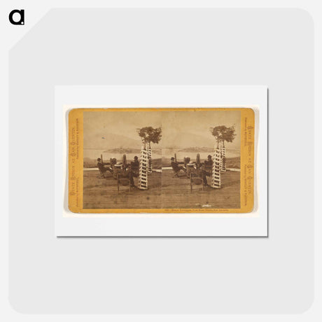 アートポストカード-Mount Tamalpais, from State Prison, San Quentin
 - エドワード マイブリッジ Postcard.