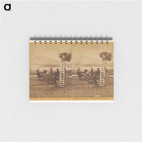 アートメモ帳-Mount Tamalpais, from State Prison, San Quentin
 - エドワード マイブリッジ Memo.