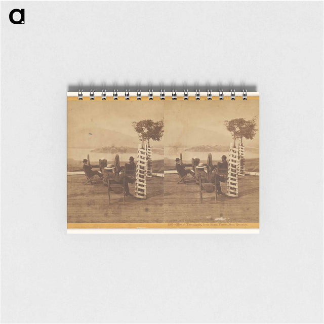 アートメモ帳-Mount Tamalpais, from State Prison, San Quentin
 - エドワード マイブリッジ Memo.
