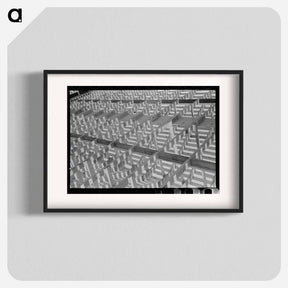 アートポスター-Roof Trusses Interior
 - ラッセル リー Poster.