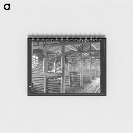 アートメモ帳-Roof Trusses Interior
 - ラッセル リー Memo.