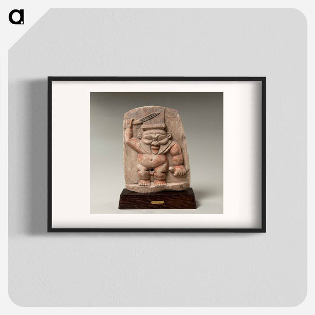 アートポスター-Relief of the God Bes
 - バーンズ・コレクション Poster.