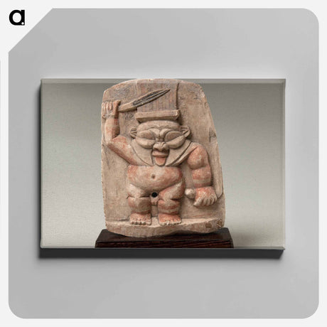 アートパネル-Relief of the God Bes
 - バーンズ・コレクション Canvas.