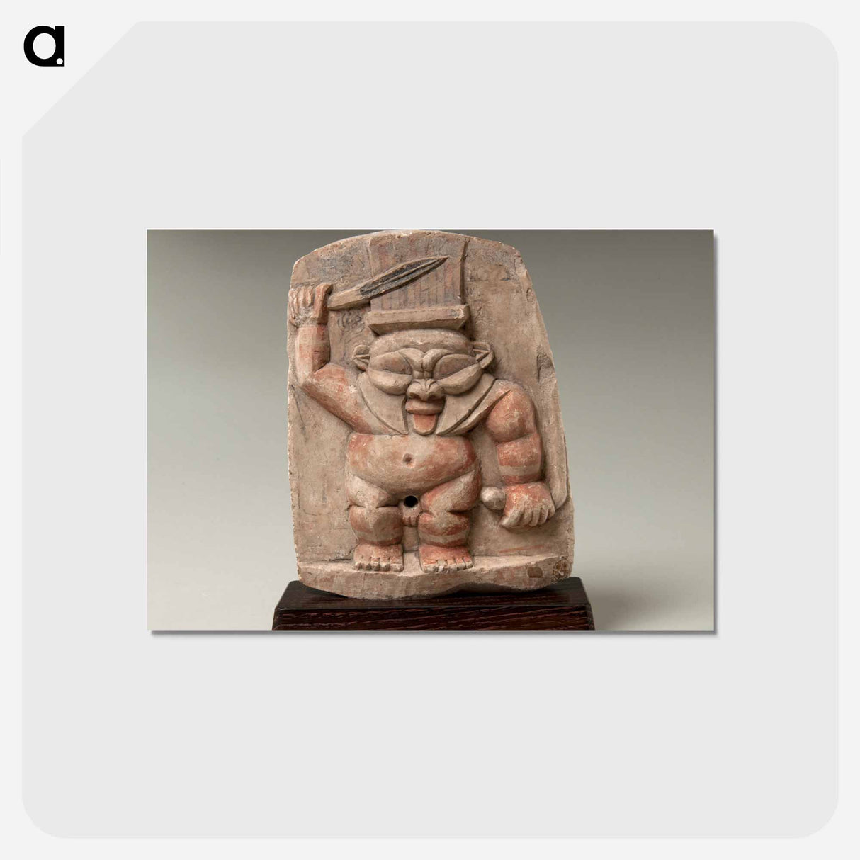アートポストカード-Relief of the God Bes
 - バーンズ・コレクション Postcard.