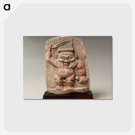 アートポストカード-Relief of the God Bes
 - バーンズ・コレクション Postcard.
