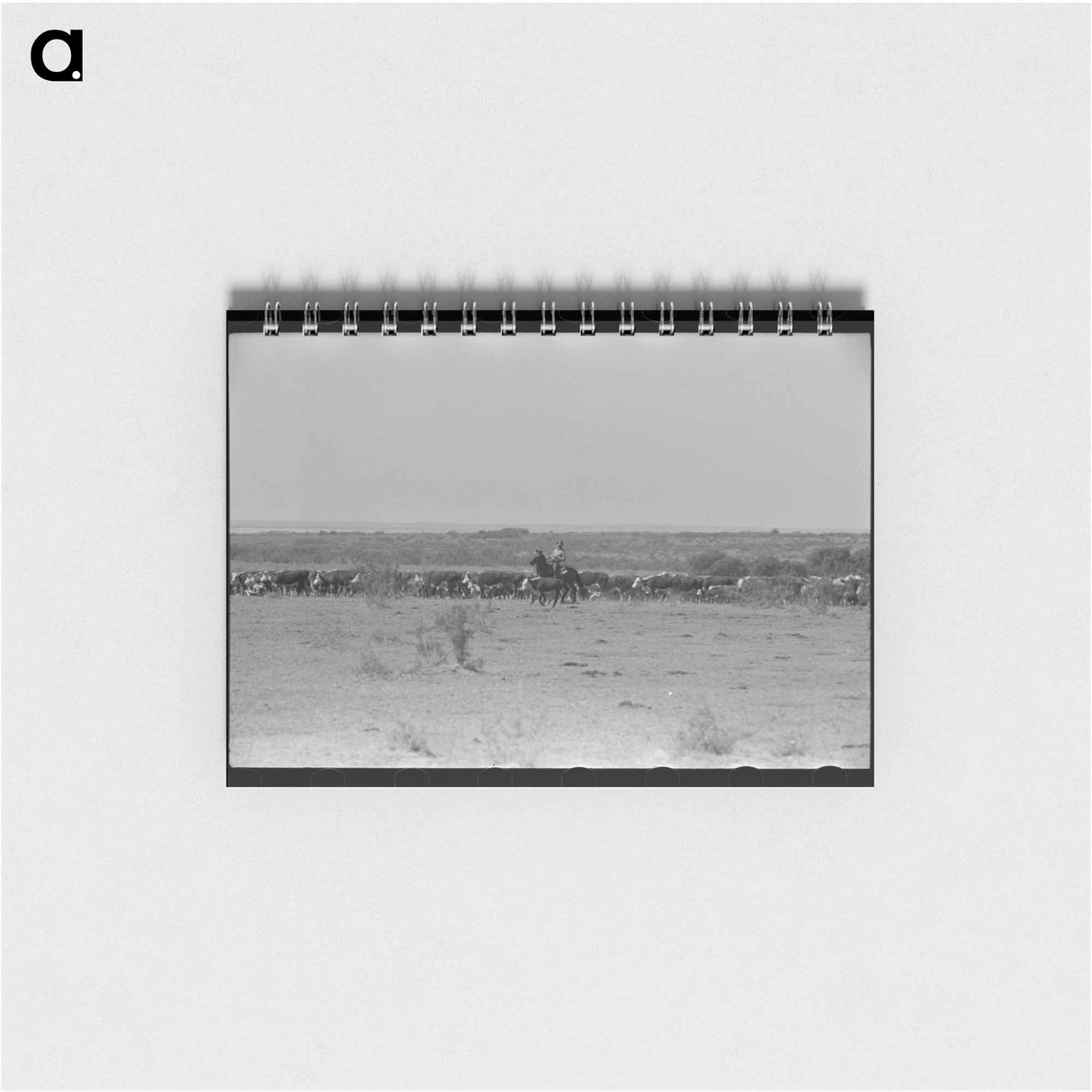 アートメモ帳-Mules, Lake Dick Cooperative Association
 - ラッセル リー Memo.