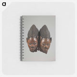 アートメモ帳-Helmet Mask
 - セントルイス美術館 Memo.