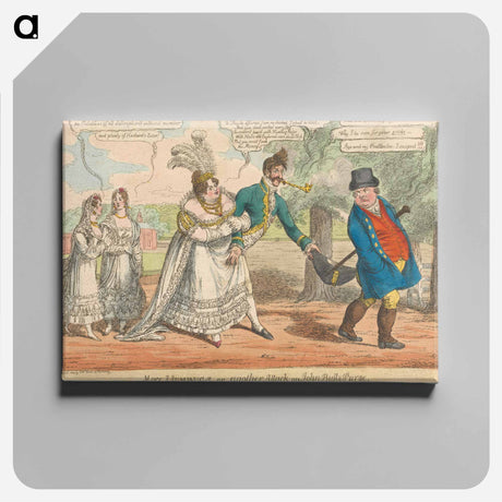 アートパネル-More Humbugs, - or - Another Attack on John Bull's Purse
 - イェール大学アートギャラリー Canvas.