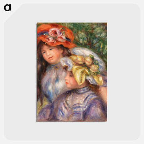 アートポストカード-Two Girls
 - バーンズ・コレクション Postcard.