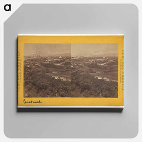 アートパネル-Guatemala, from the Cerro del Carmen
 - エドワード マイブリッジ Canvas.