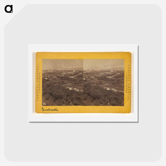 アートポストカード-Guatemala, from the Cerro del Carmen
 - エドワード マイブリッジ Postcard.