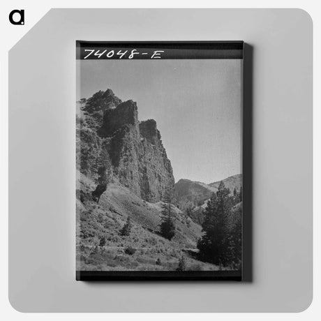 アートパネル-Park County Cattle Ranch
 - ラッセル リー Canvas.