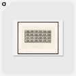 アートポストカード-Buffalo Walking
 - エドワード マイブリッジ Postcard.