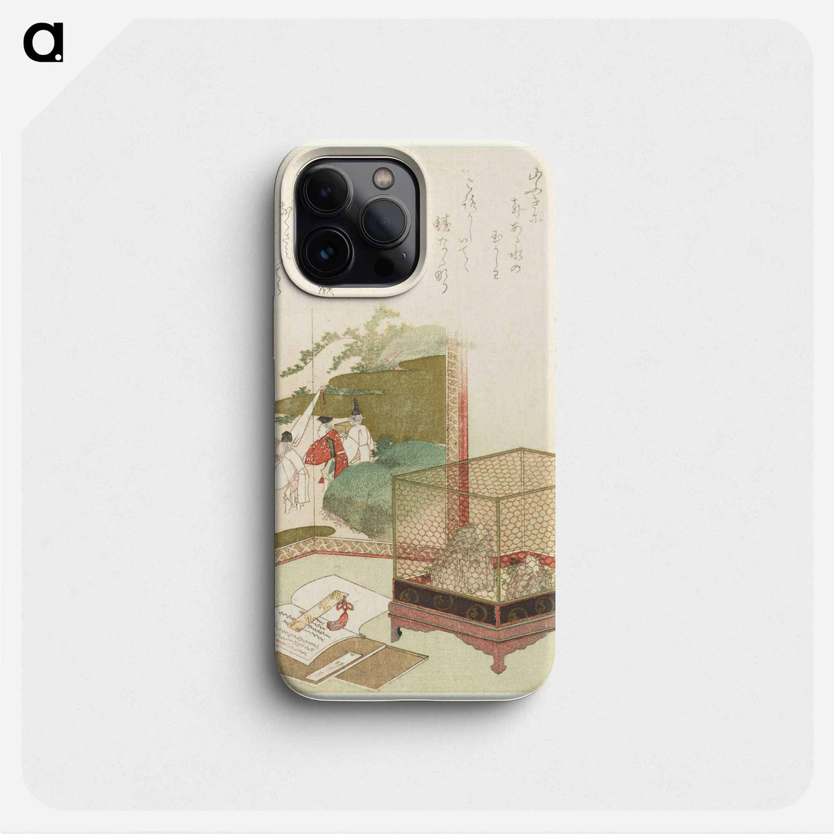 Waterloze schelp - Katsushika Hokusai Phone Case.