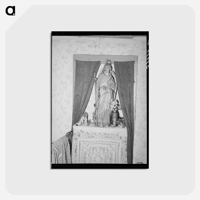 アートポストカード-Shrine in Home
 - ラッセル リー Postcard.