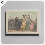 アートパネル-Iphigenia's Late Procession from Kingston to Bristol
 - イェール大学アートギャラリー Canvas.