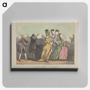 アートパネル-Iphigenia's Late Procession from Kingston to Bristol
 - イェール大学アートギャラリー Canvas.