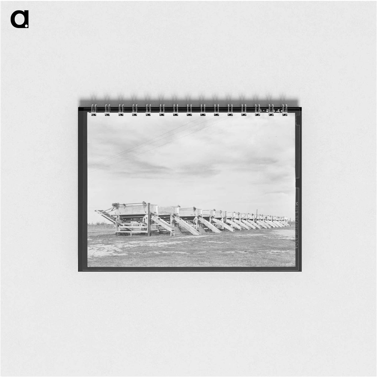 アートメモ帳-Levi Mills Farm
 - ラッセル リー Memo.