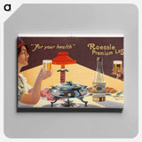 アートパネル-Roessle Premium Lager
 - ボストン公共図書館 Canvas.