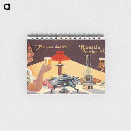 アートメモ帳-Roessle Premium Lager
 - ボストン公共図書館 Memo.