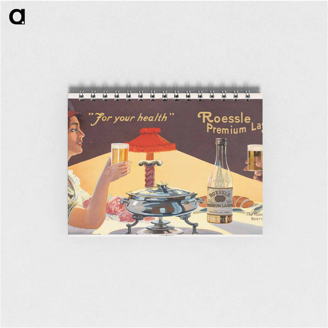 アートメモ帳-Roessle Premium Lager
 - ボストン公共図書館 Memo.