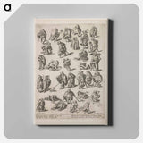 アートパネル-Cripples, Fools, Musicians and Beggars
 - セントルイス美術館 Canvas.