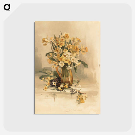 アートポストカード-Jonquils
 - ボストン公共図書館 Postcard.