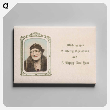 アートパネル-Holiday Greeting Woman
 - セントルイス美術館 Canvas.