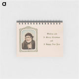 アートメモ帳-Holiday Greeting Woman
 - セントルイス美術館 Memo.