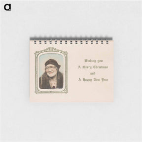アートメモ帳-Holiday Greeting Woman
 - セントルイス美術館 Memo.