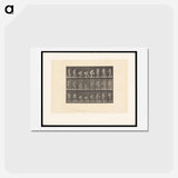 アートポストカード-Woman with Basin
 - エドワード マイブリッジ Postcard.
