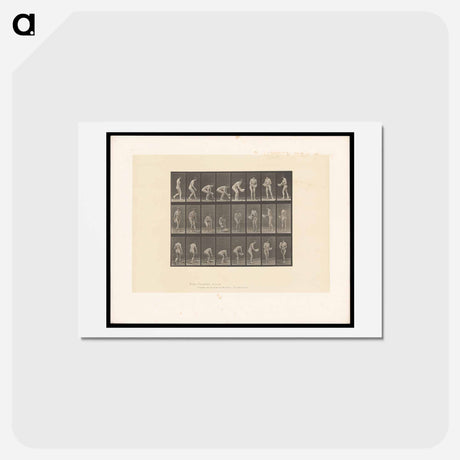 アートポストカード-Woman with Basin
 - エドワード マイブリッジ Postcard.