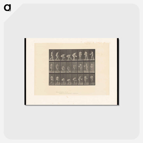 アートポストカード-Woman with Basin
 - エドワード マイブリッジ Postcard.