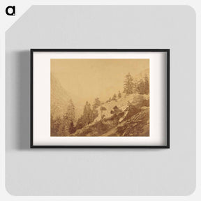 アートポスター-Valley of the Yosemite, from Moonlight Rock
 - エドワード マイブリッジ Poster.