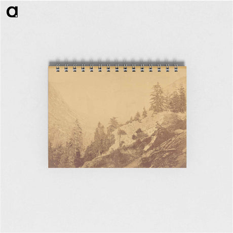 アートメモ帳-Valley of the Yosemite, from Moonlight Rock
 - エドワード マイブリッジ Memo.