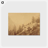 アートポストカード-Valley of the Yosemite, from Moonlight Rock
 - エドワード マイブリッジ Postcard.