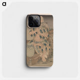Man in a suit of bladers - Katsushika Hokusai Phone Case.