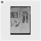アートポストカード-El Paso Herald Sheet
 - ラッセル リー Postcard.