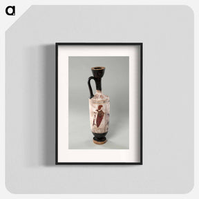 アートポスター-Attic White Ground Lekythos
 - バーンズ・コレクション Poster.