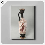 アートパネル-Attic White Ground Lekythos
 - バーンズ・コレクション Canvas.