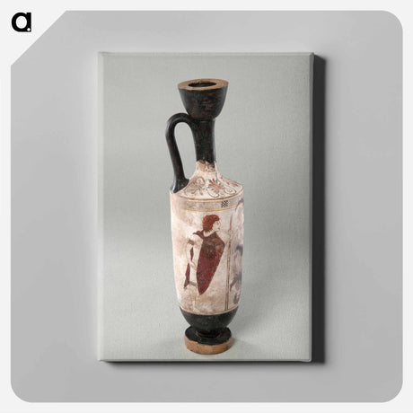 アートパネル-Attic White Ground Lekythos
 - バーンズ・コレクション Canvas.