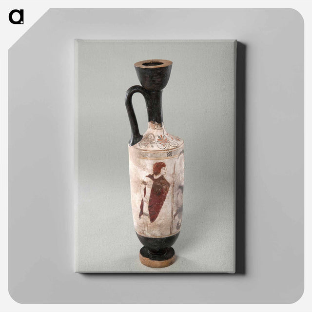 アートパネル-Attic White Ground Lekythos
 - バーンズ・コレクション Canvas.