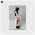 アートポストカード-Attic White Ground Lekythos
 - バーンズ・コレクション Postcard.