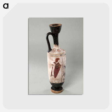 アートポストカード-Attic White Ground Lekythos
 - バーンズ・コレクション Postcard.