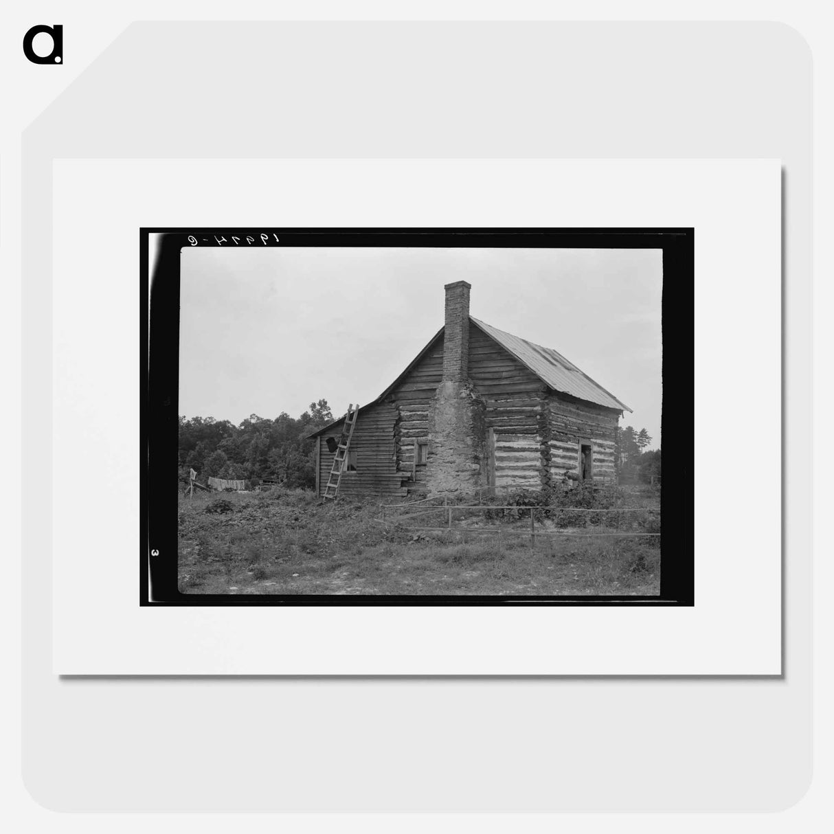 Sharecropper House - Dorothea Lange Poster.