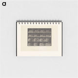 アートメモ帳-Running Fallow Deer
 - エドワード マイブリッジ Memo.