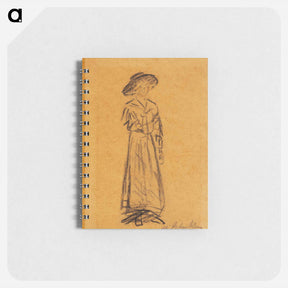 アートメモ帳-Woman with Broad-Brimmed Hat
 - バーンズ・コレクション Memo.