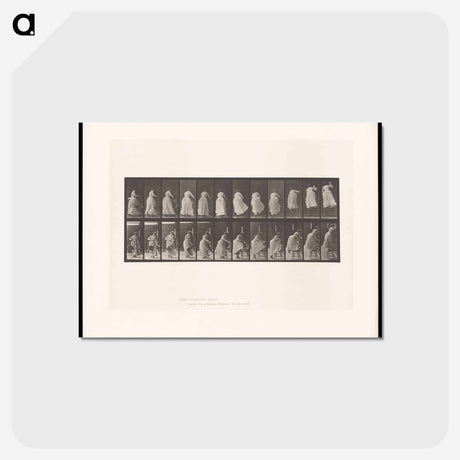 アートポストカード-Woman Ascending
 - エドワード マイブリッジ Postcard.