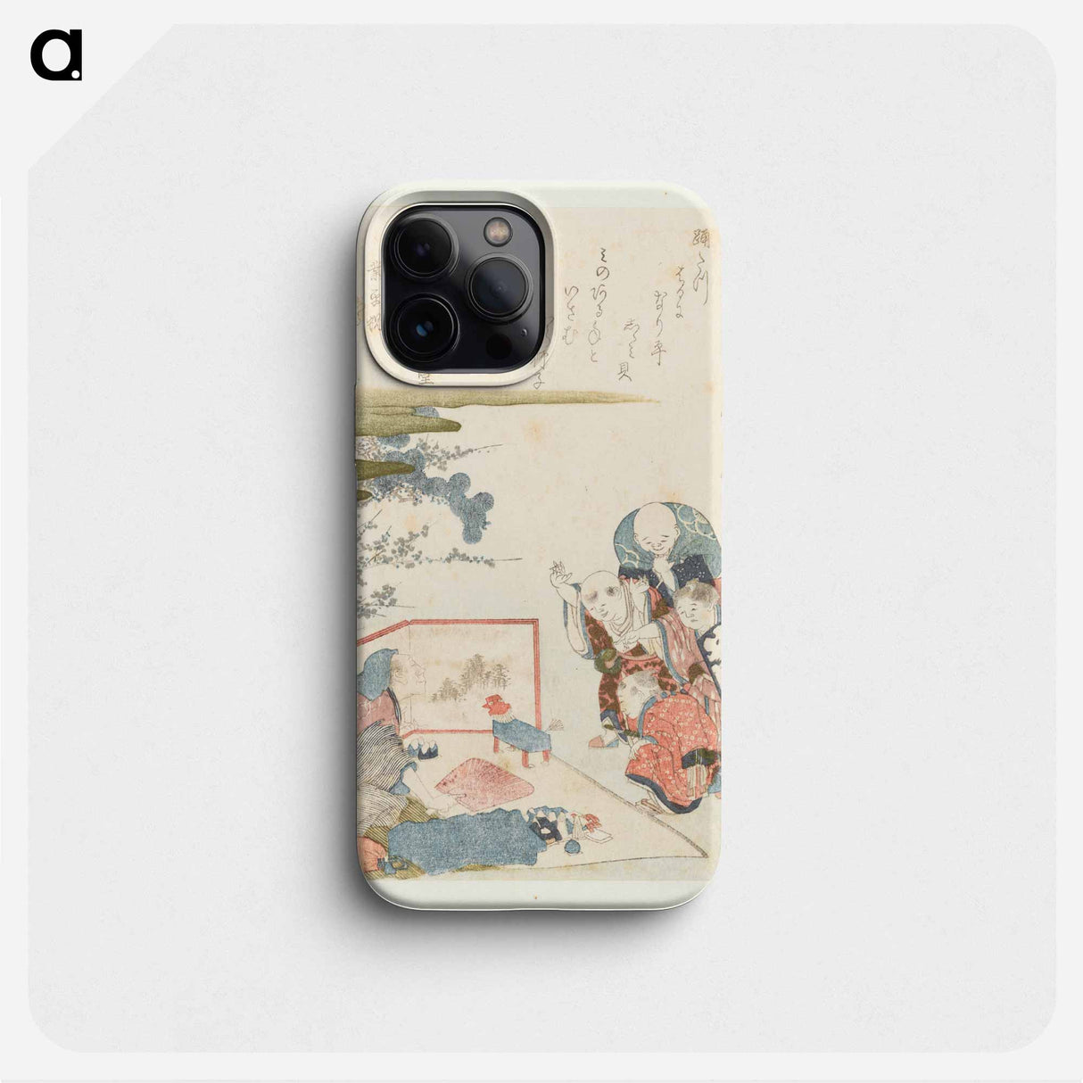 Zoetwater mossel - Katsushika Hokusai Phone Case.