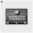 アートポストカード-Interurban Terminal Entrance
 - ラッセル リー Postcard.